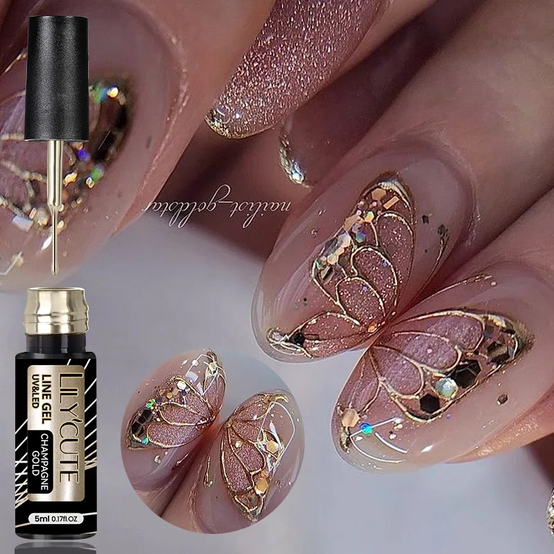 Resin Art Of Rose - LILYCUTE 5ml Super Bright Metallic Painting
