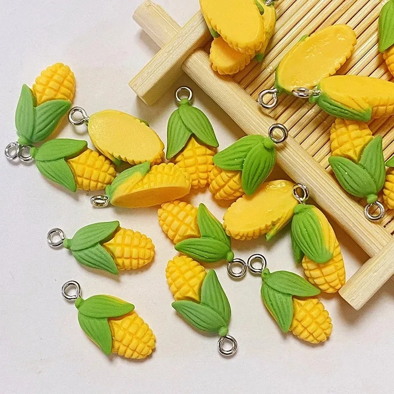 20Pcs Funny Mini Corn Vegetabl - Resin Art And Craft ulasan dan harga