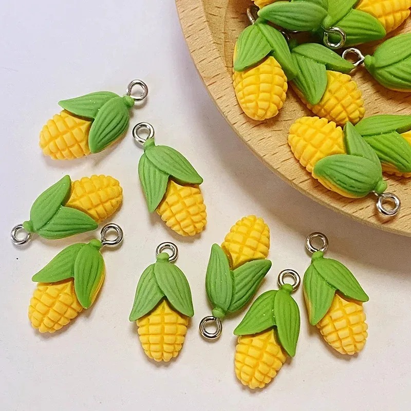 20Pcs Funny Mini Corn Vegetabl - Resin Art And Craft ulasan dan harga