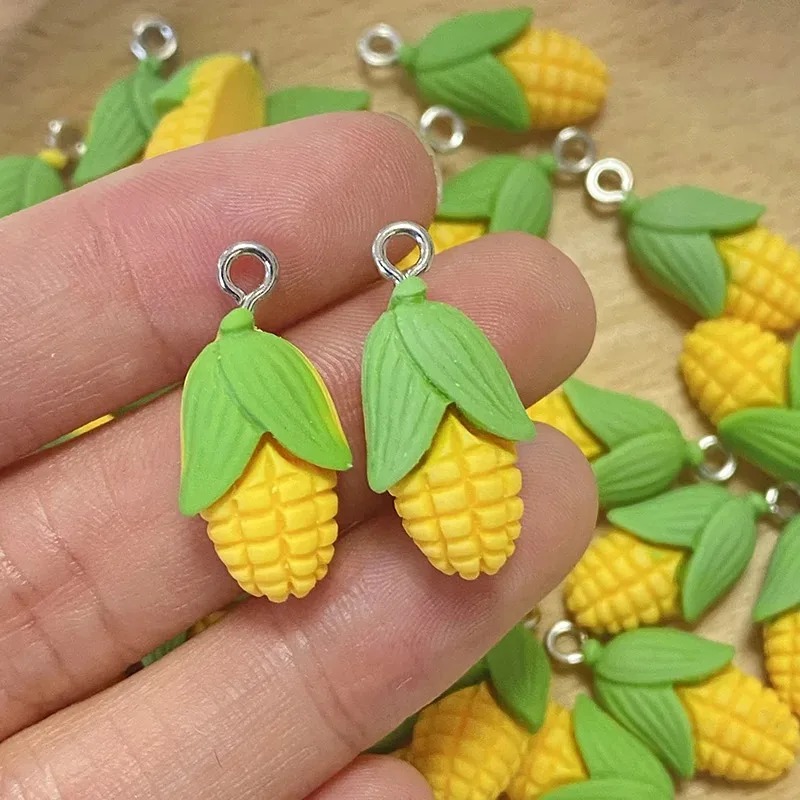 20Pcs Funny Mini Corn Vegetabl - Resin Art And Craft ulasan dan harga