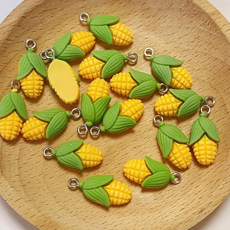 20Pcs Funny Mini Corn Vegetabl - Resin Art And Craft ulasan dan harga
