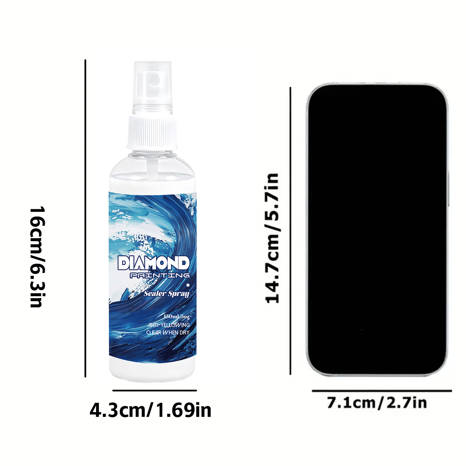 150ml Diamond Painting Sealant - Resin Art And Craft ulasan dan harga