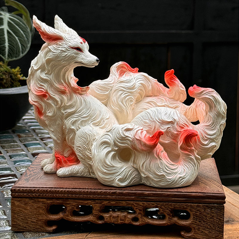 Nine-Tailed Fox Ornaments Fox  - Resin Art For Anniversary Gift ulasan dan harga