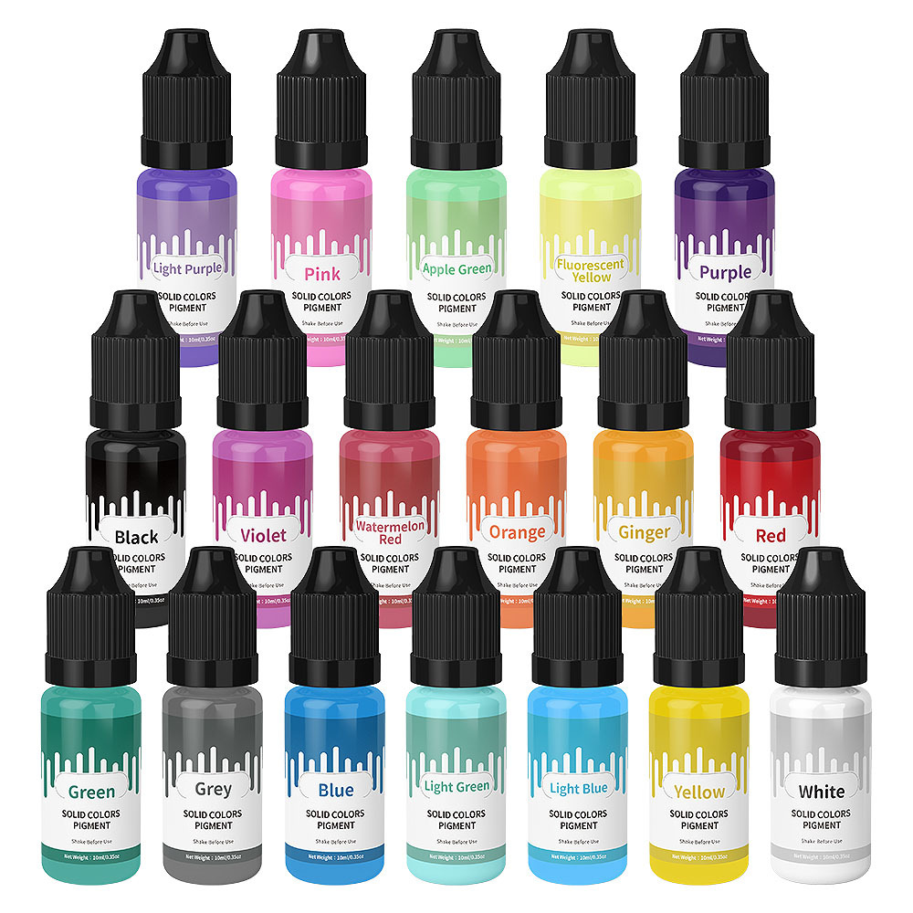18Colors 10ml Macaron Solid Pa - Resin Color Paste ulasan dan harga