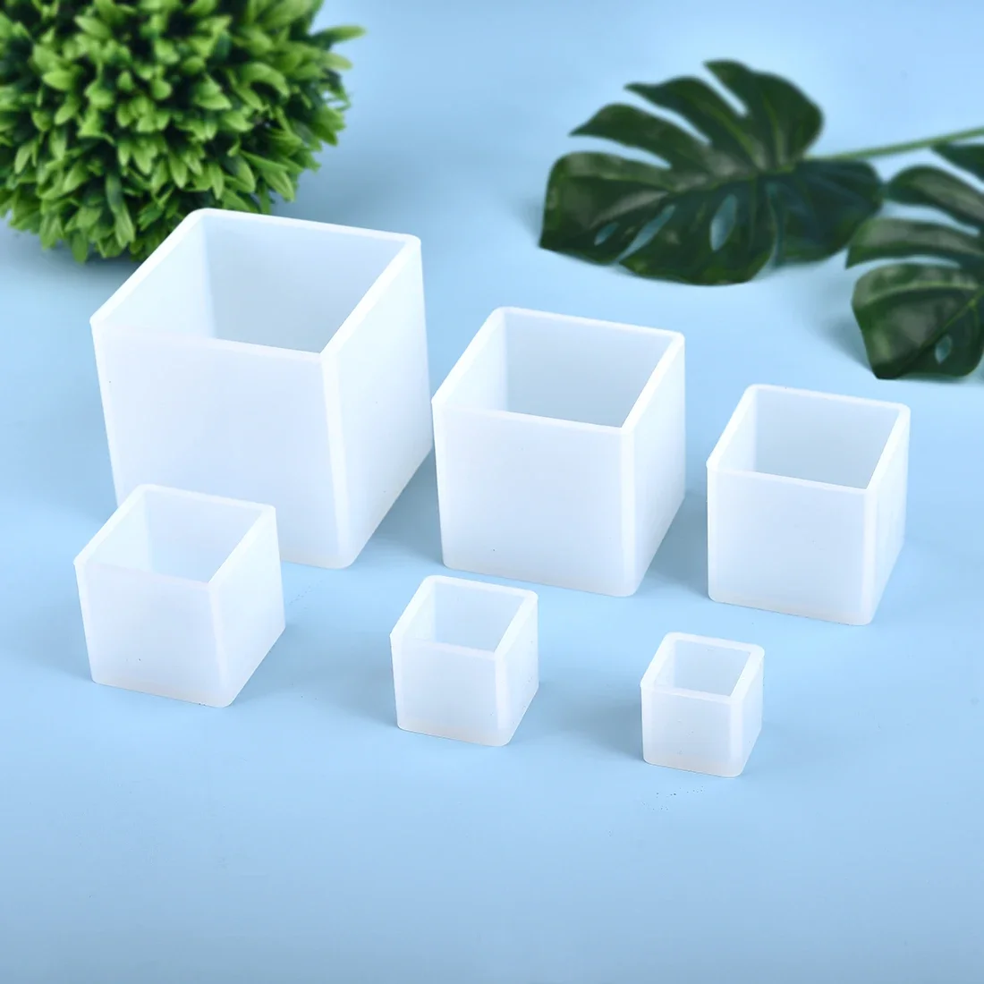 Resin Silicone Mold 3D Cube Ca - Resin Art Stone ulasan dan harga