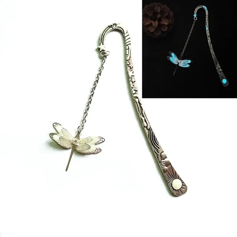 Retro Luminous Metal Bookmark  - Resin Art Bookmark ulasan dan harga