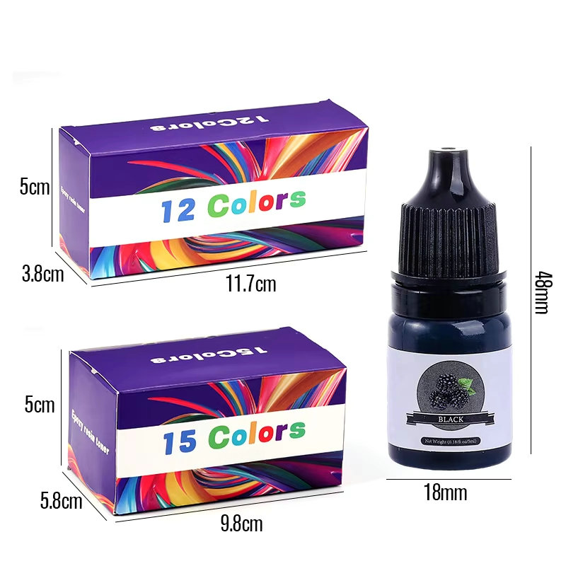 Epoxy Resin Color Pigment 24 V - Resin Color Paste ulasan dan harga