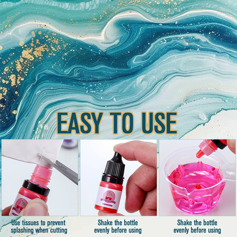 Epoxy Resin Color Pigment 24 V - Resin Color Paste ulasan dan harga