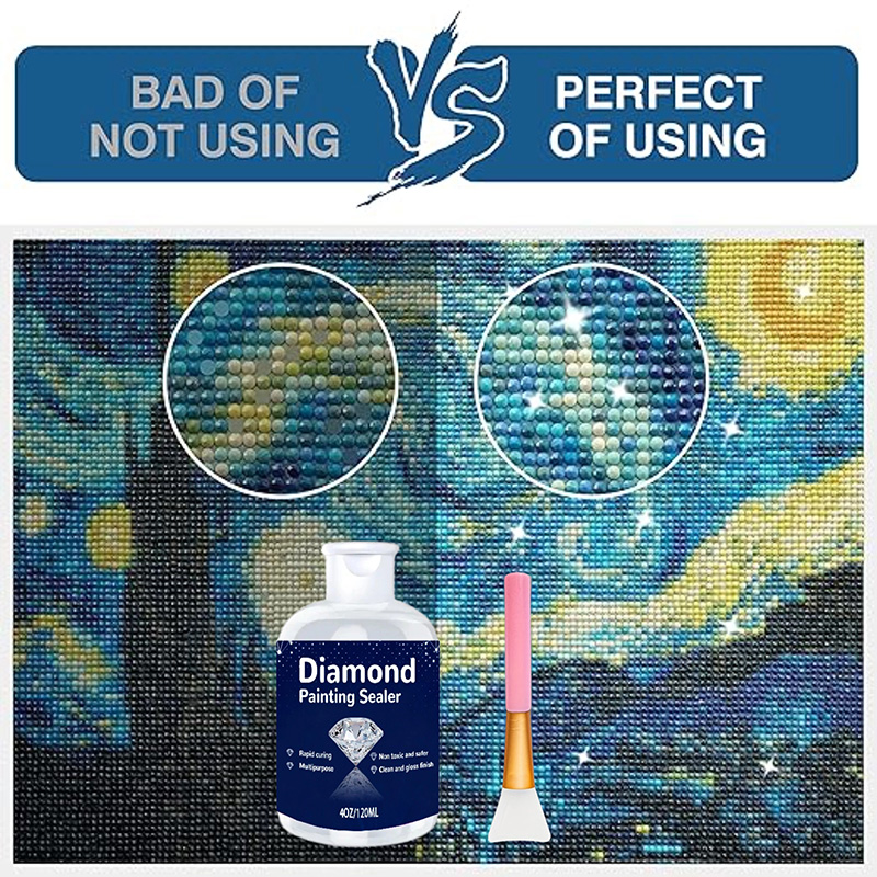 Diamond Painting Sealant, Art  - Resin Art And Craft ulasan dan harga