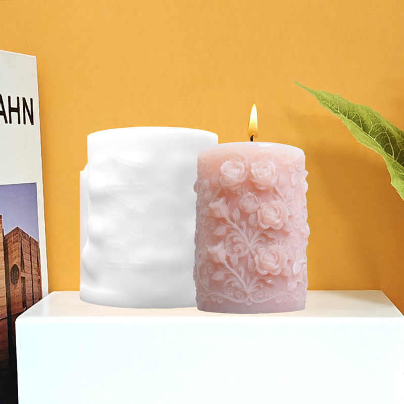 Double Heart Connected White D - Resin Art Of Rose ulasan dan harga