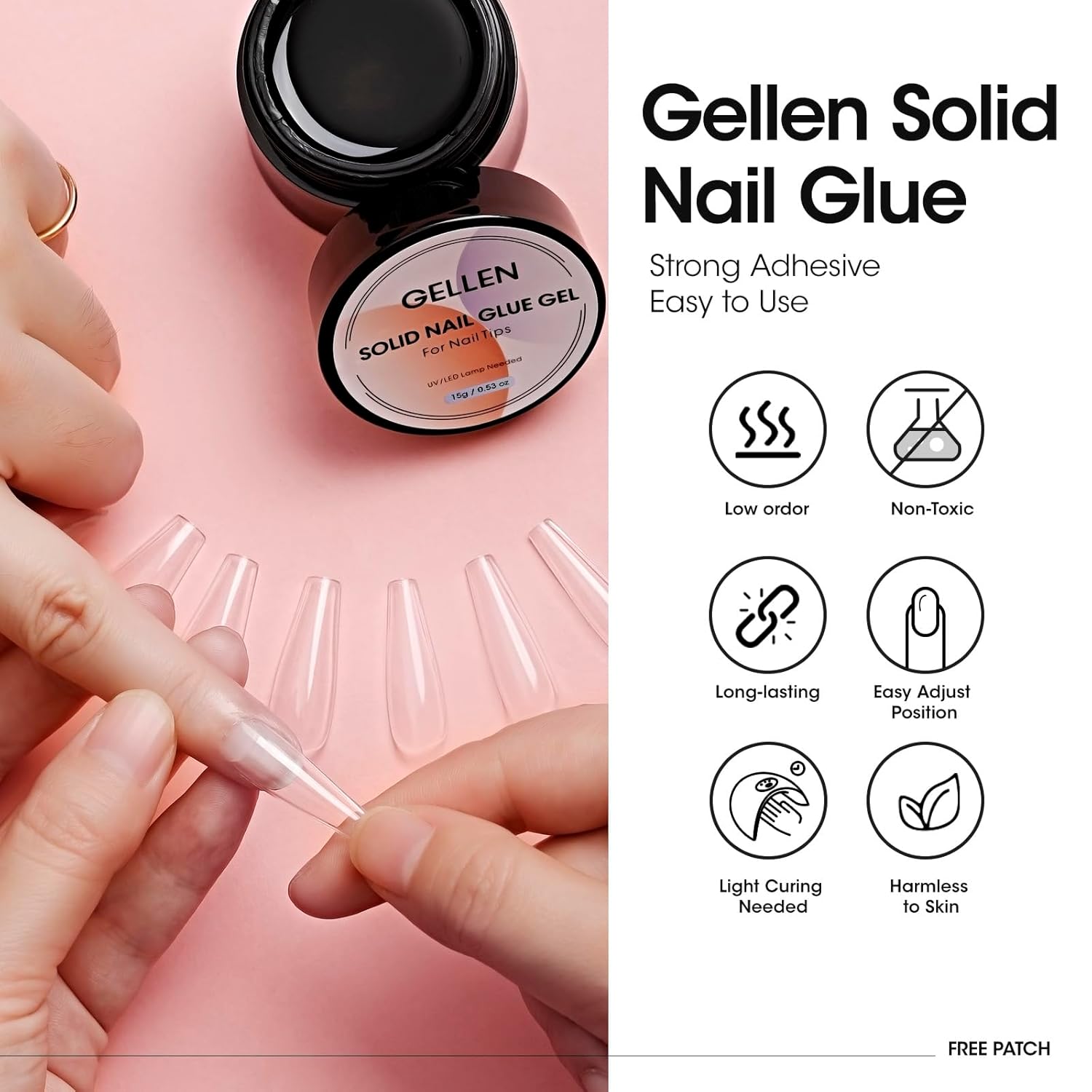 GELLEN Nail Solid Glue Builder - Resin Color Paste ulasan dan harga