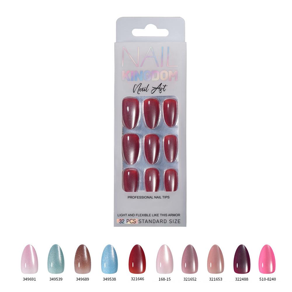 VITAGWX 32pcs Press on Nails A - Resin Color Paste ulasan dan harga