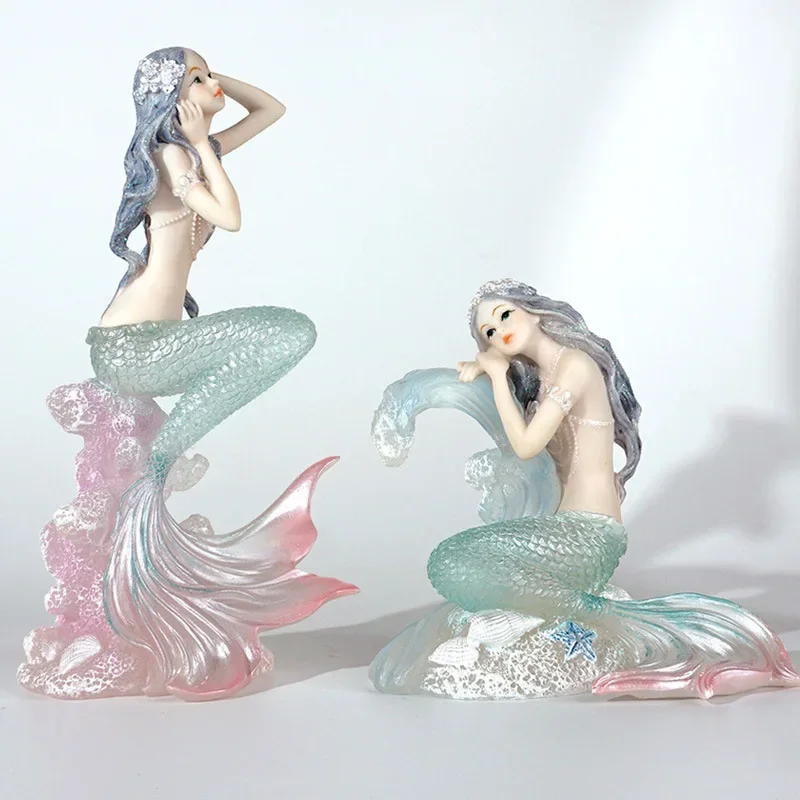 Exquisite Resin Mermaid Coral  - Resin Art Beach ulasan dan harga