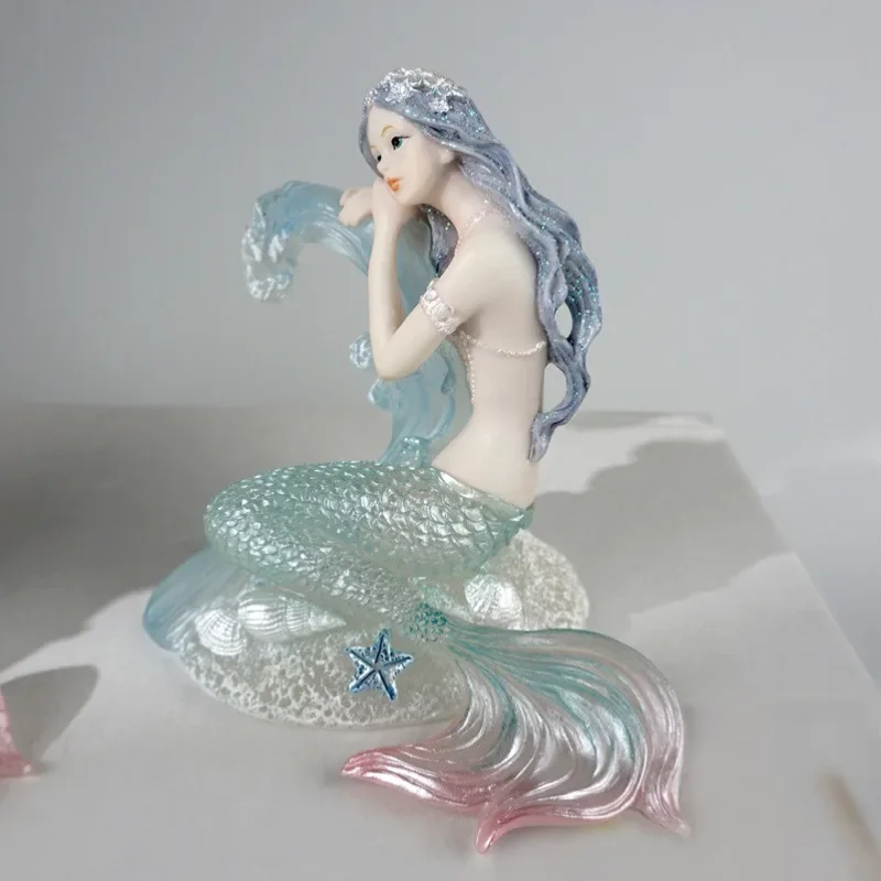Exquisite Resin Mermaid Coral  - Resin Art Beach ulasan dan harga