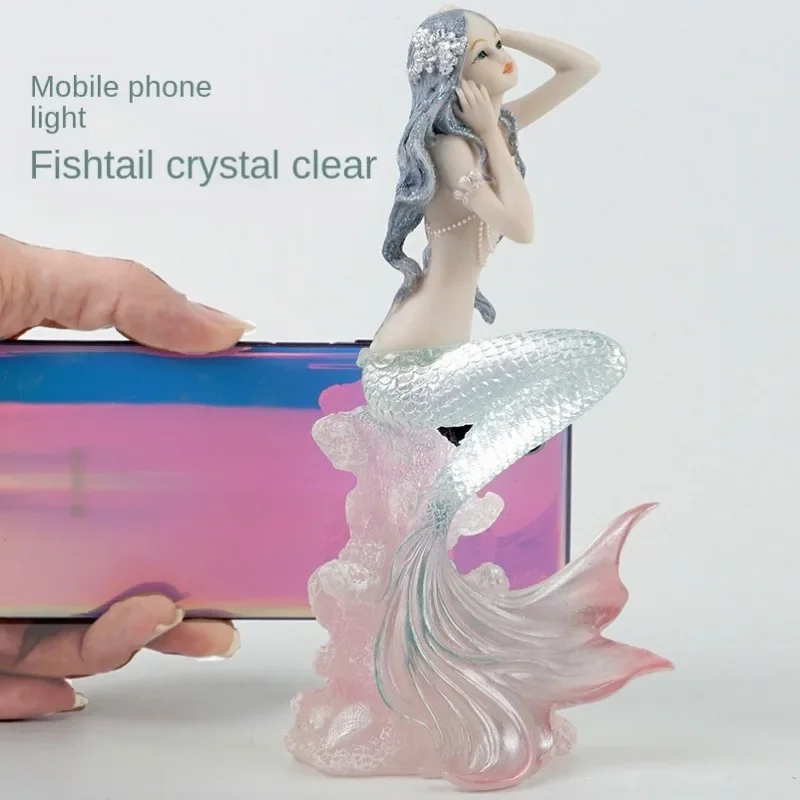 Exquisite Resin Mermaid Coral  - Resin Art Beach ulasan dan harga