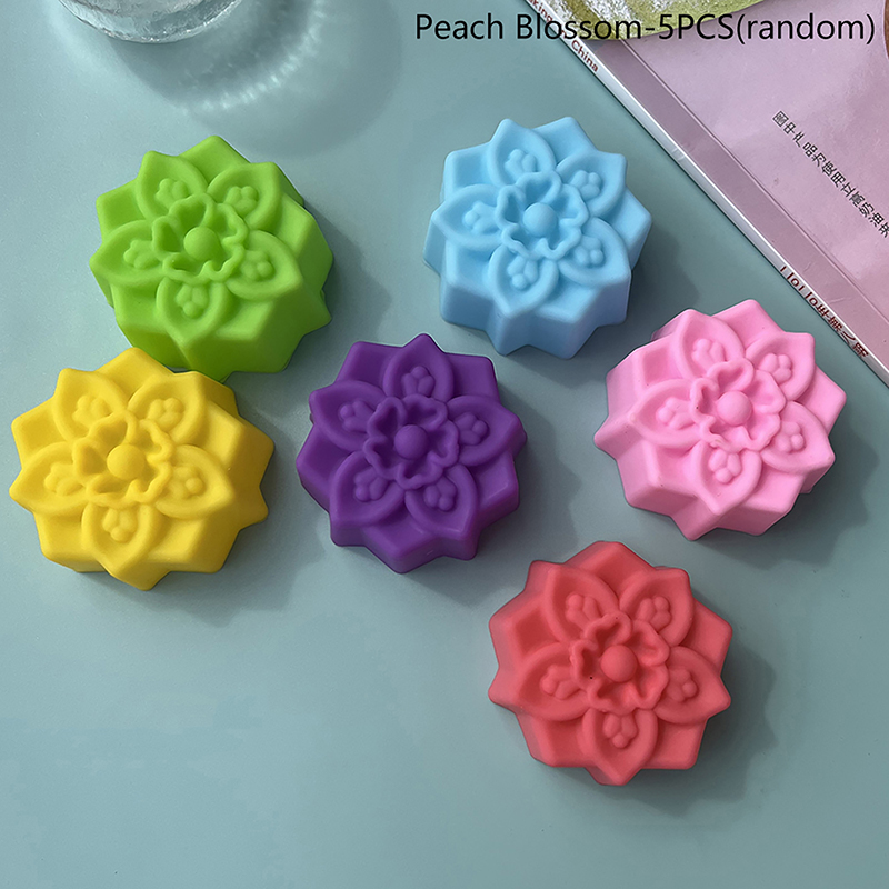 5PCS Flower Silicone Candle Mo - Resin Art Kitchen ulasan dan harga