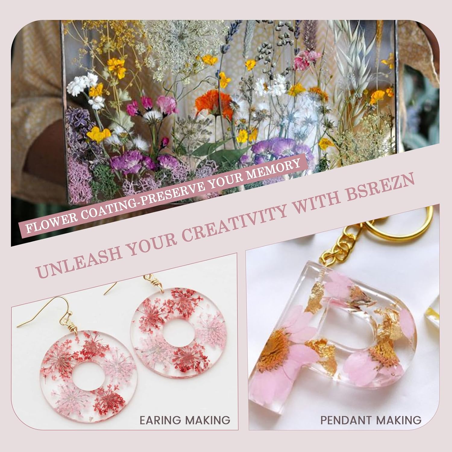 Crystal Clear&Low Odor,UV Ligh - Resin Art Stone ulasan dan harga