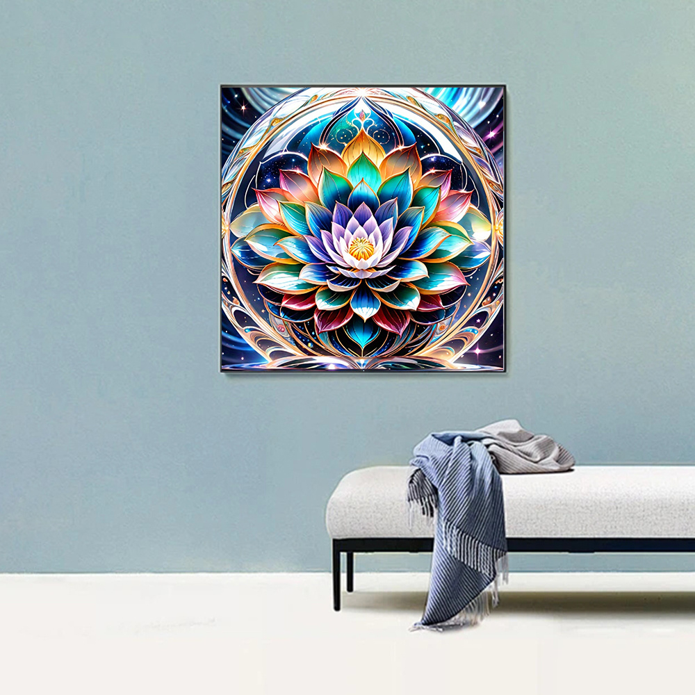 Huacan 5d Diamond Painting Flo - Resin Art Of Rose ulasan dan harga