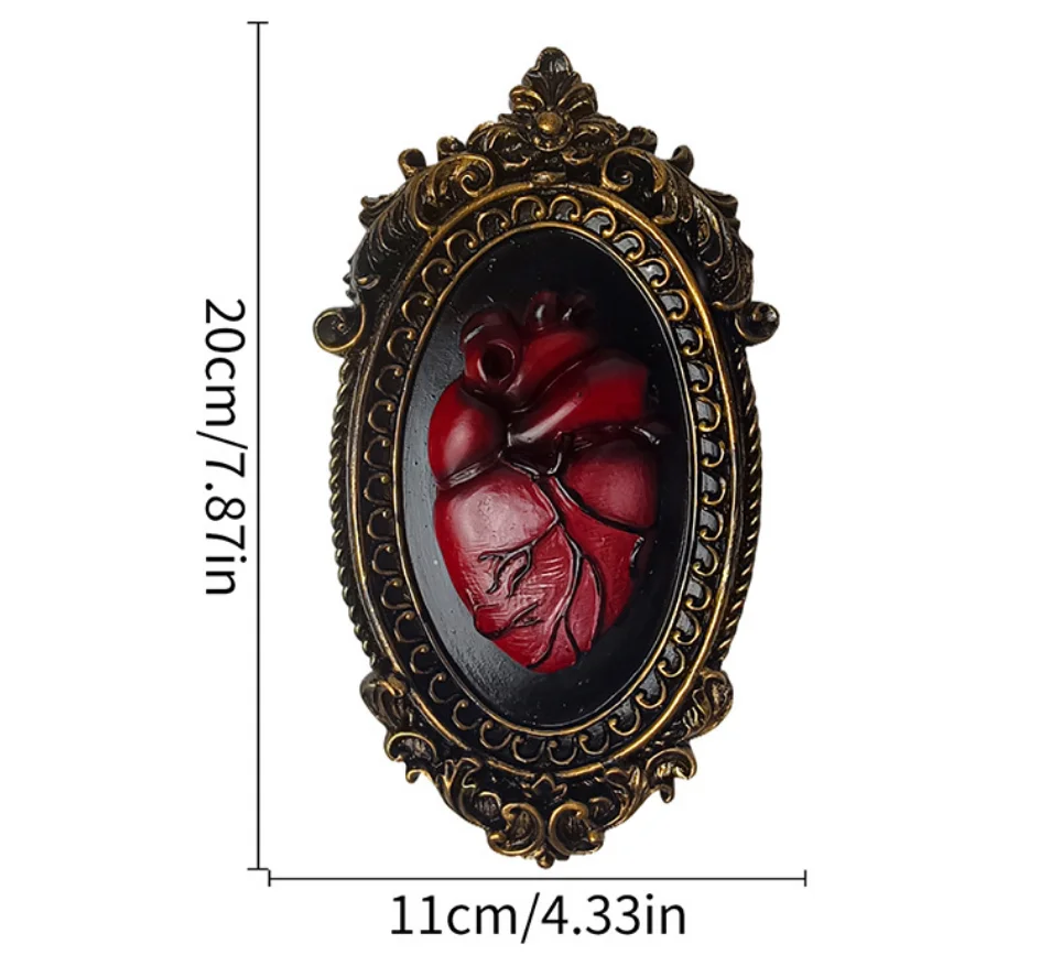 Resin Heart  Wall Art Decor Go - Background Resin Art ulasan dan harga