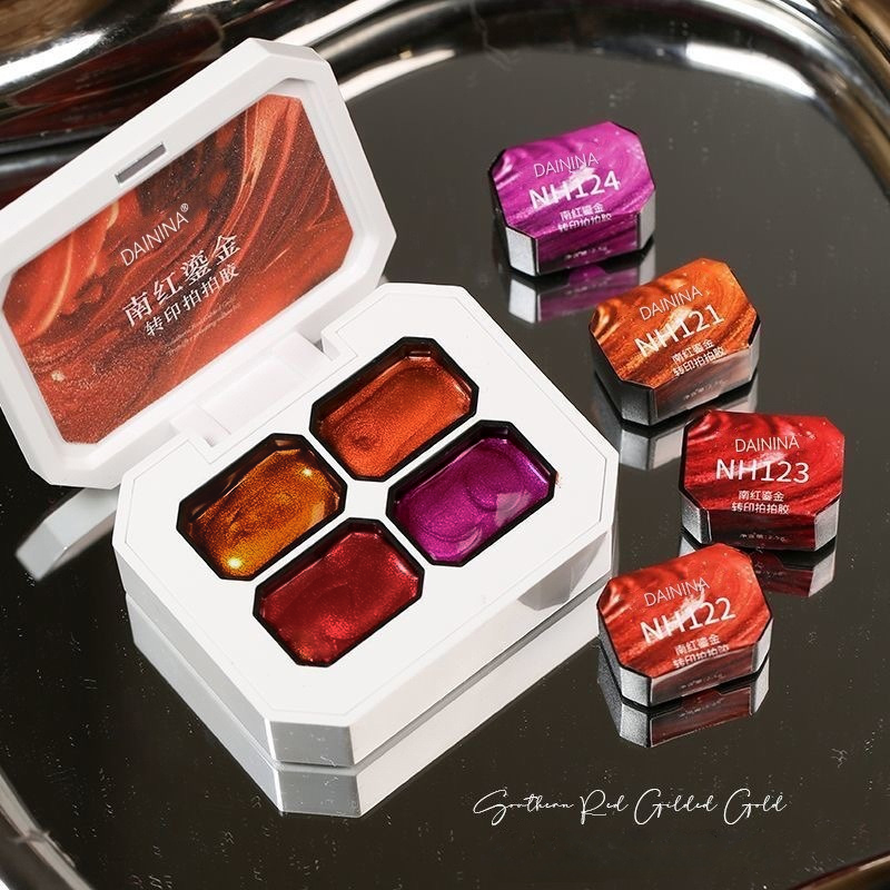 4Colors Pat Painting Gel Nail  - Resin Color Paste ulasan dan harga