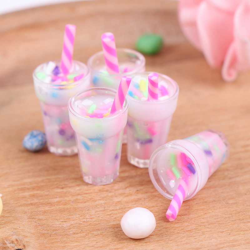 5Pcs 1:12 Dollhouse Miniature  - Resin Art Kitchen ulasan dan harga