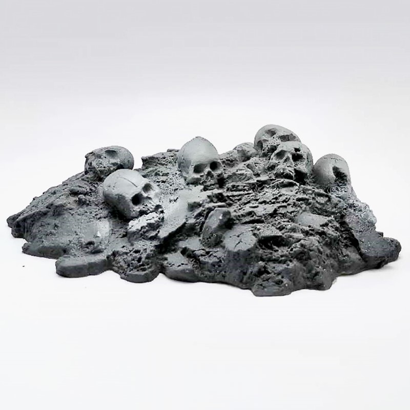 Silicone mold Halloween skull  - Resin Art Kitchen ulasan dan harga