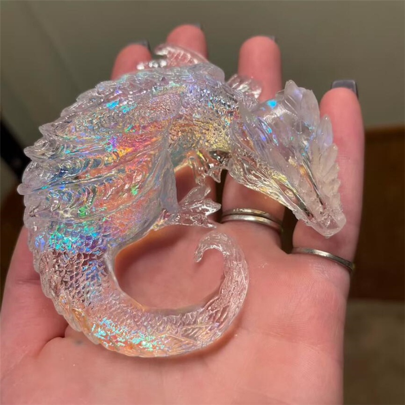 3 Styles Mirror Sleepy Dragon  - Resin Art Beach ulasan dan harga