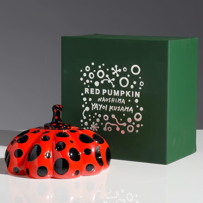 Polka-dot Pumpkin, Art Reprodu - Background Resin Art ulasan dan harga