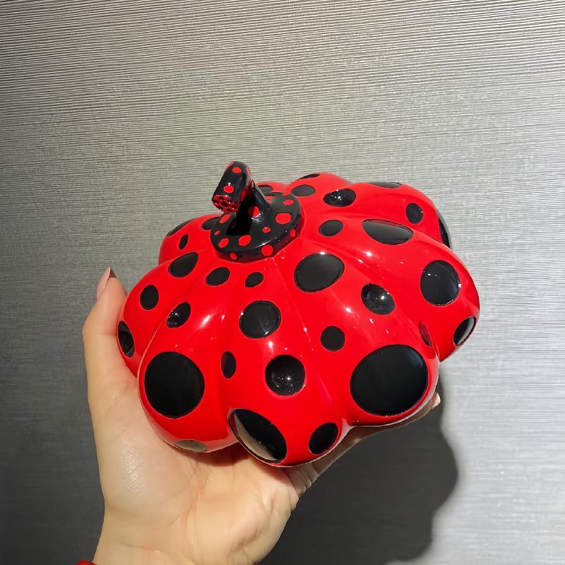 Polka-dot Pumpkin, Art Reprodu - Background Resin Art ulasan dan harga