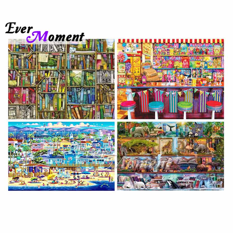Ever Moment Diamond Painting K - Resin Art Beach ulasan dan harga