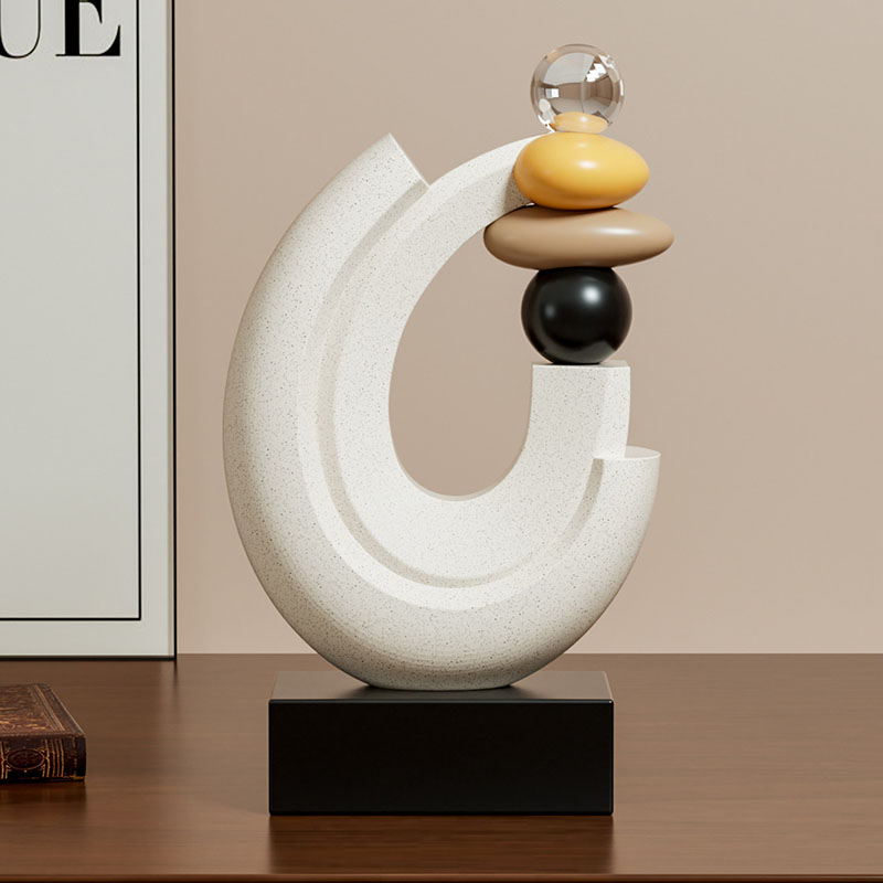 Home Decor Lucky Stone Statue  - Resin Art For Anniversary Gift ulasan dan harga