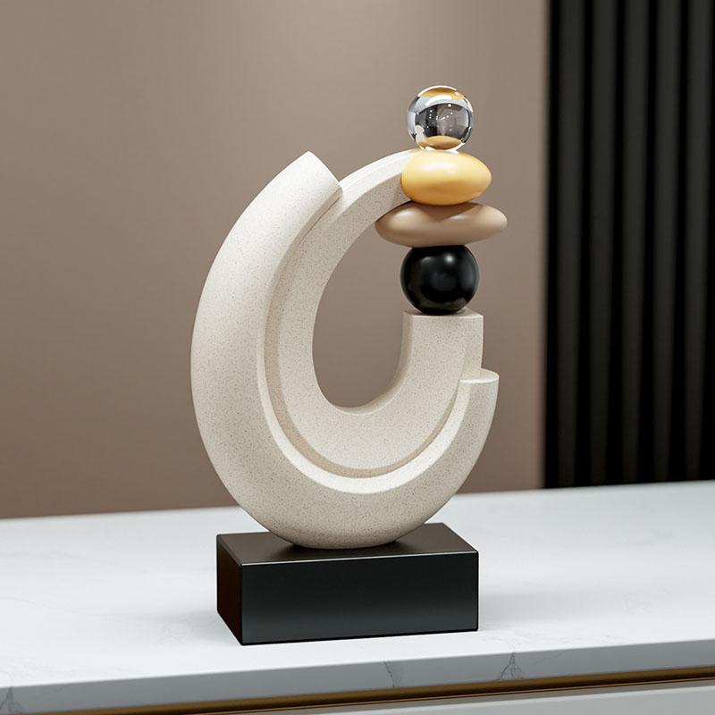 Home Decor Lucky Stone Statue  - Resin Art For Anniversary Gift ulasan dan harga