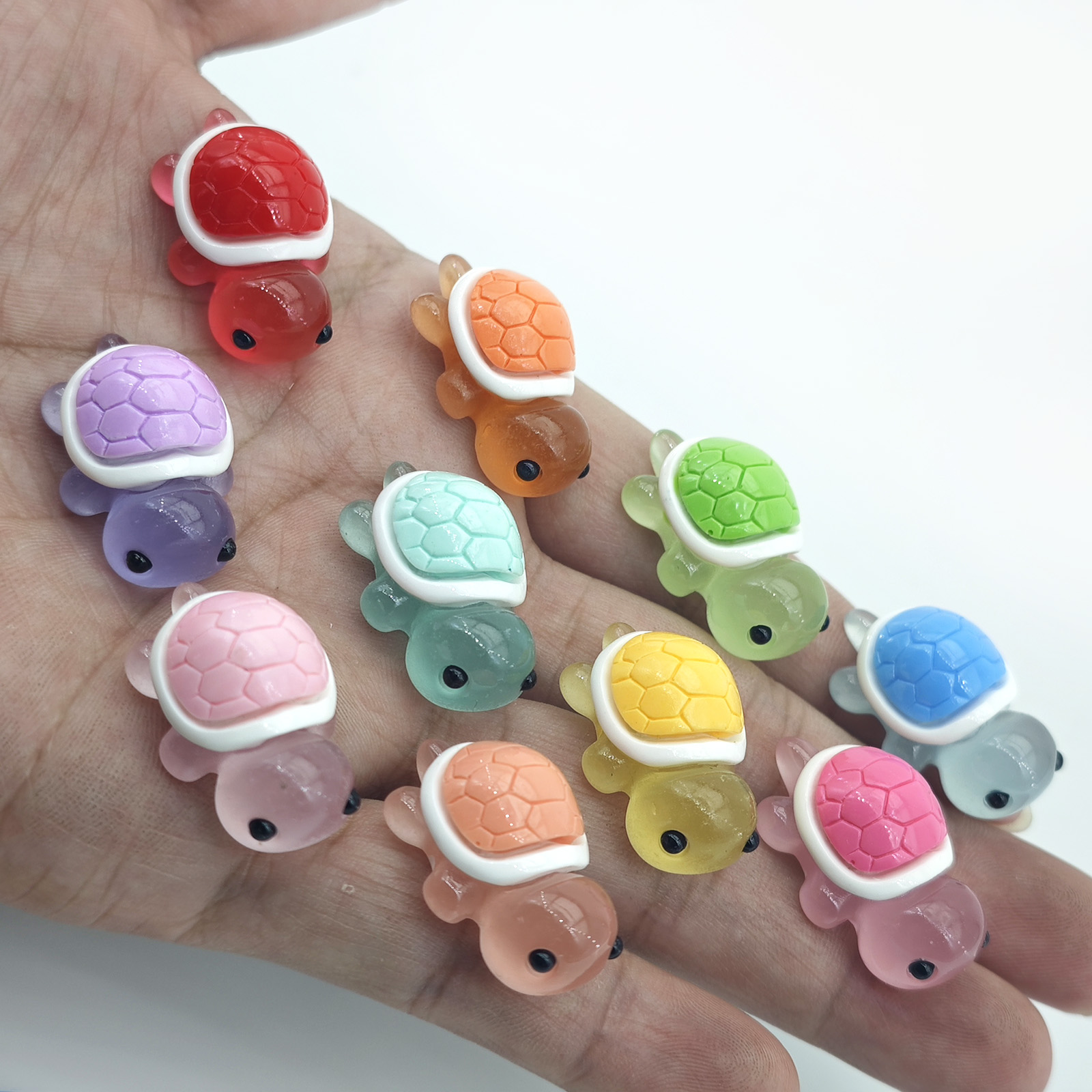 Mini Ocean Resin Turtle Animal - Resin Art Beach ulasan dan harga