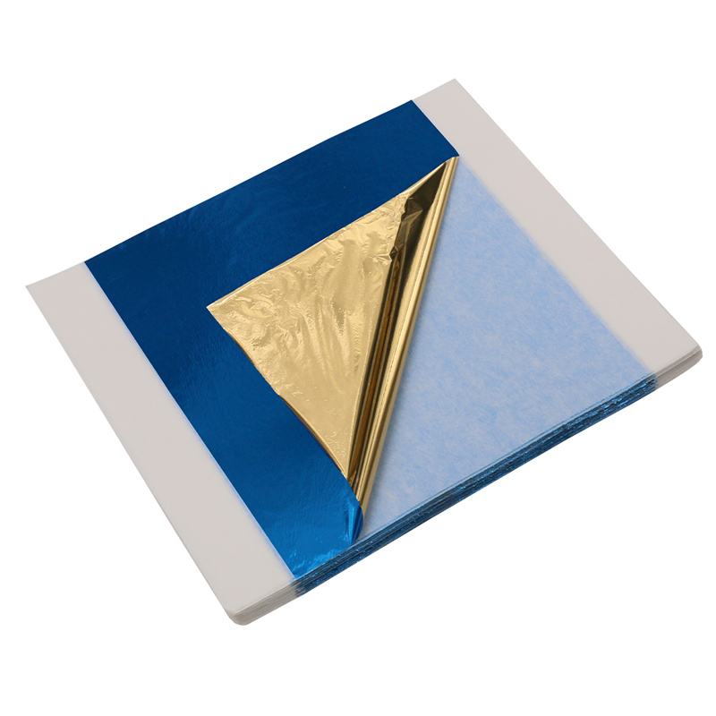 100pcs Imitation Gold Leaf Foi - Resin Art For Anniversary Gift ulasan dan harga