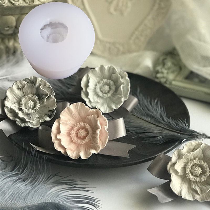 Hot Poppy Candle Moulds Soap M - Resin Art Kitchen ulasan dan harga