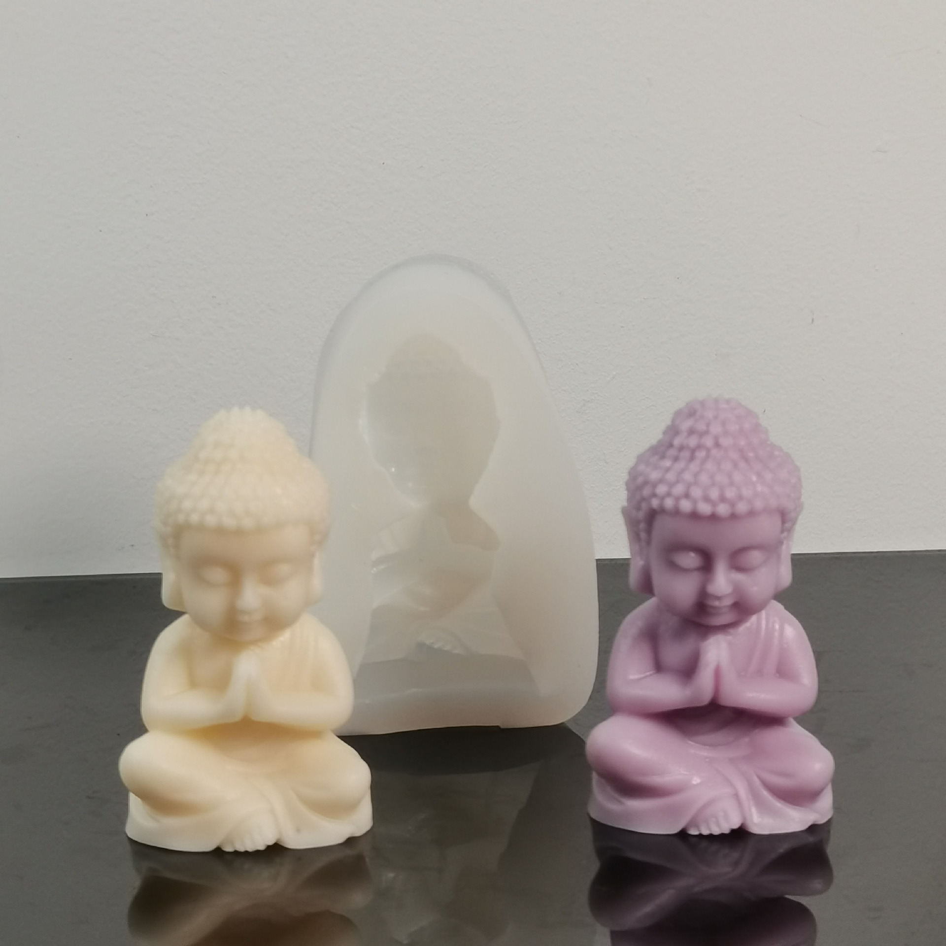 3d Maitreya Silicone Candle Mo - Resin Art Furniture ulasan dan harga