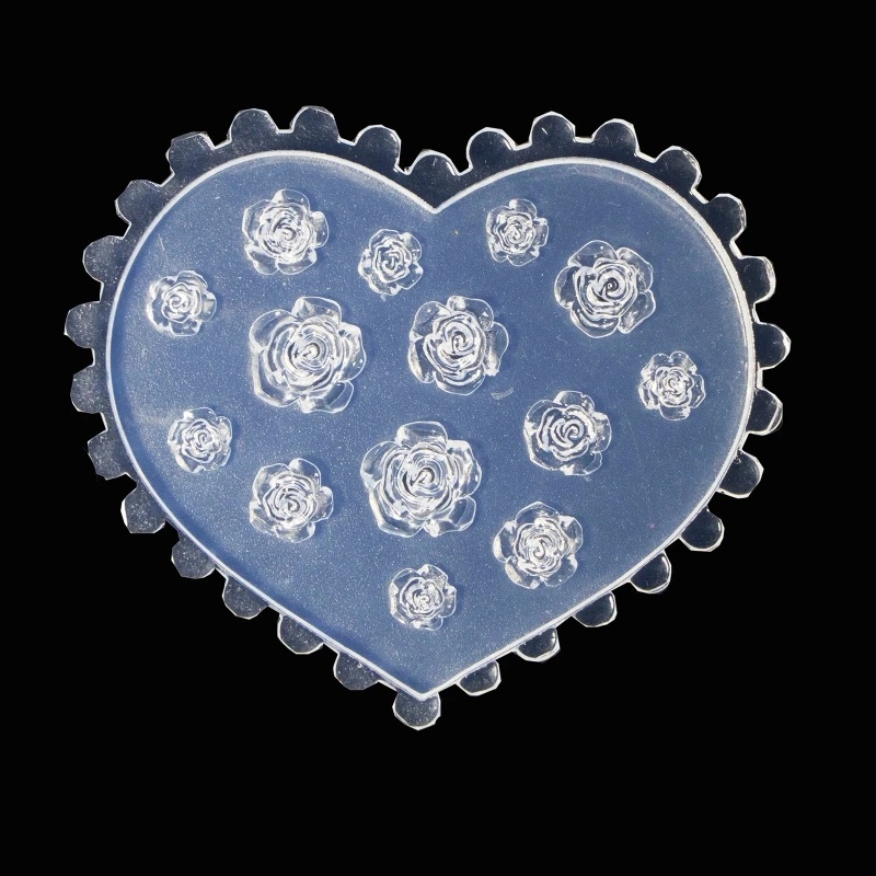3D Rose Flower Nail Art Decora - Resin Art Of Rose ulasan dan harga
