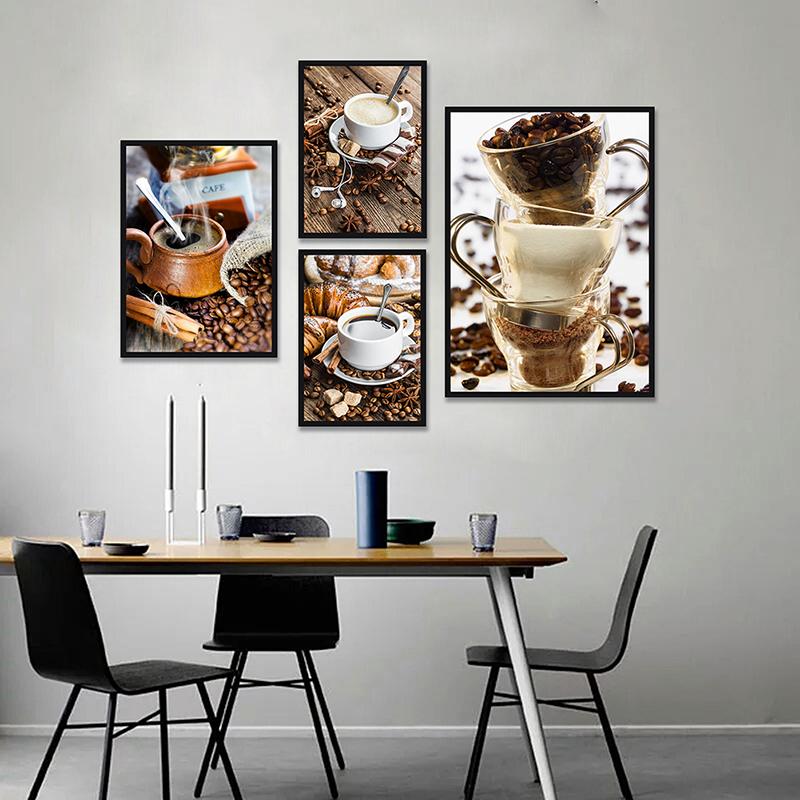 WCIC Art Poster, Coffee Theme, - Background Resin Art ulasan dan harga