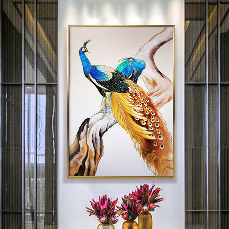 Handmade Enamel Metal Modern A - Background Resin Art ulasan dan harga