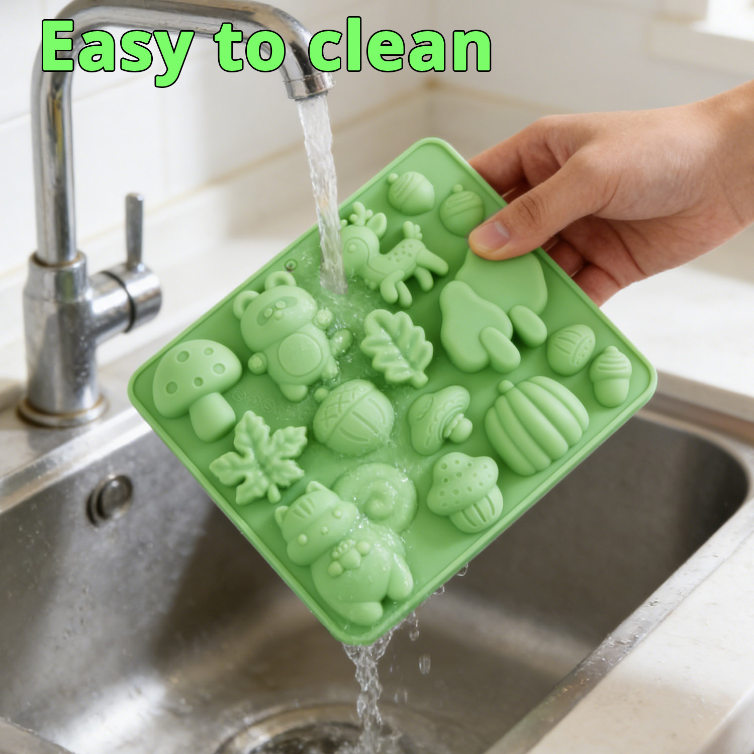 1 Silicone Cake Mold in the Sh - Resin Art And Craft ulasan dan harga