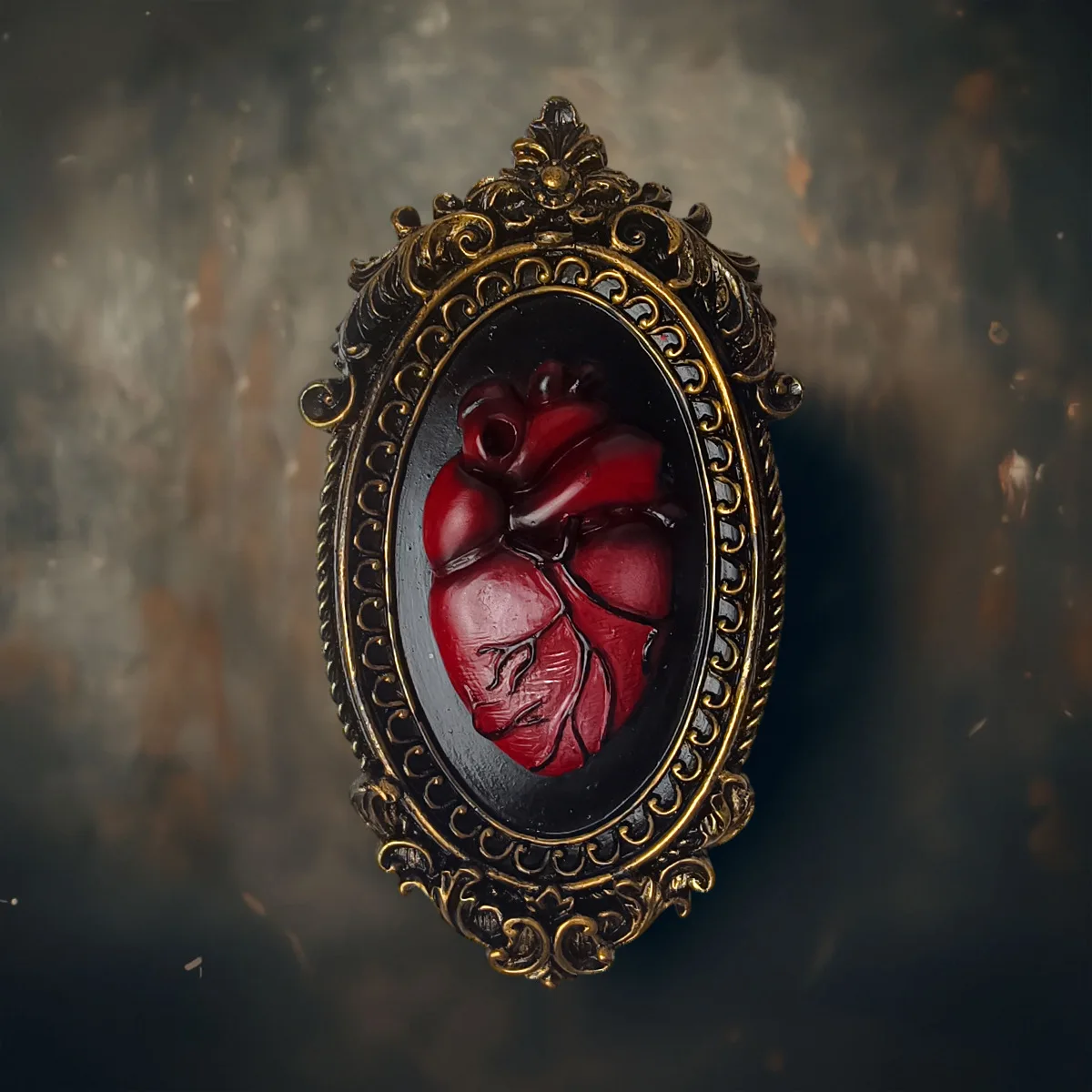 Resin Heart  Wall Art Decor Go - Background Resin Art ulasan dan harga