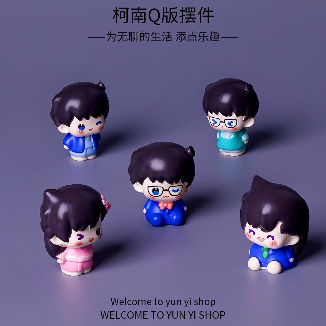 Detective Conan Mini Resin Bea - Resin Art Furniture ulasan dan harga