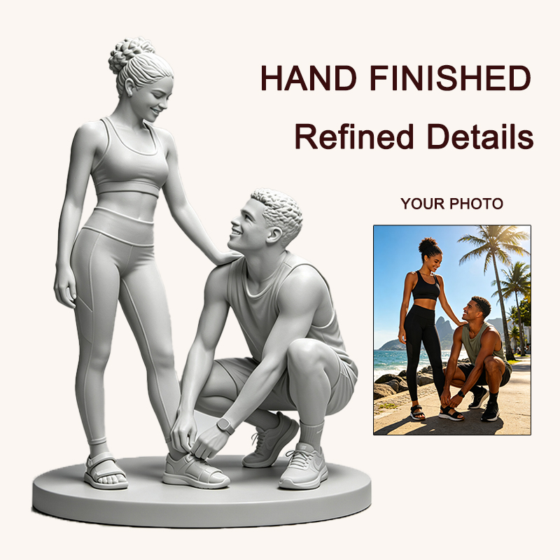 Custom 3D Printed Couple Figur - Resin Art For Anniversary Gift ulasan dan harga
