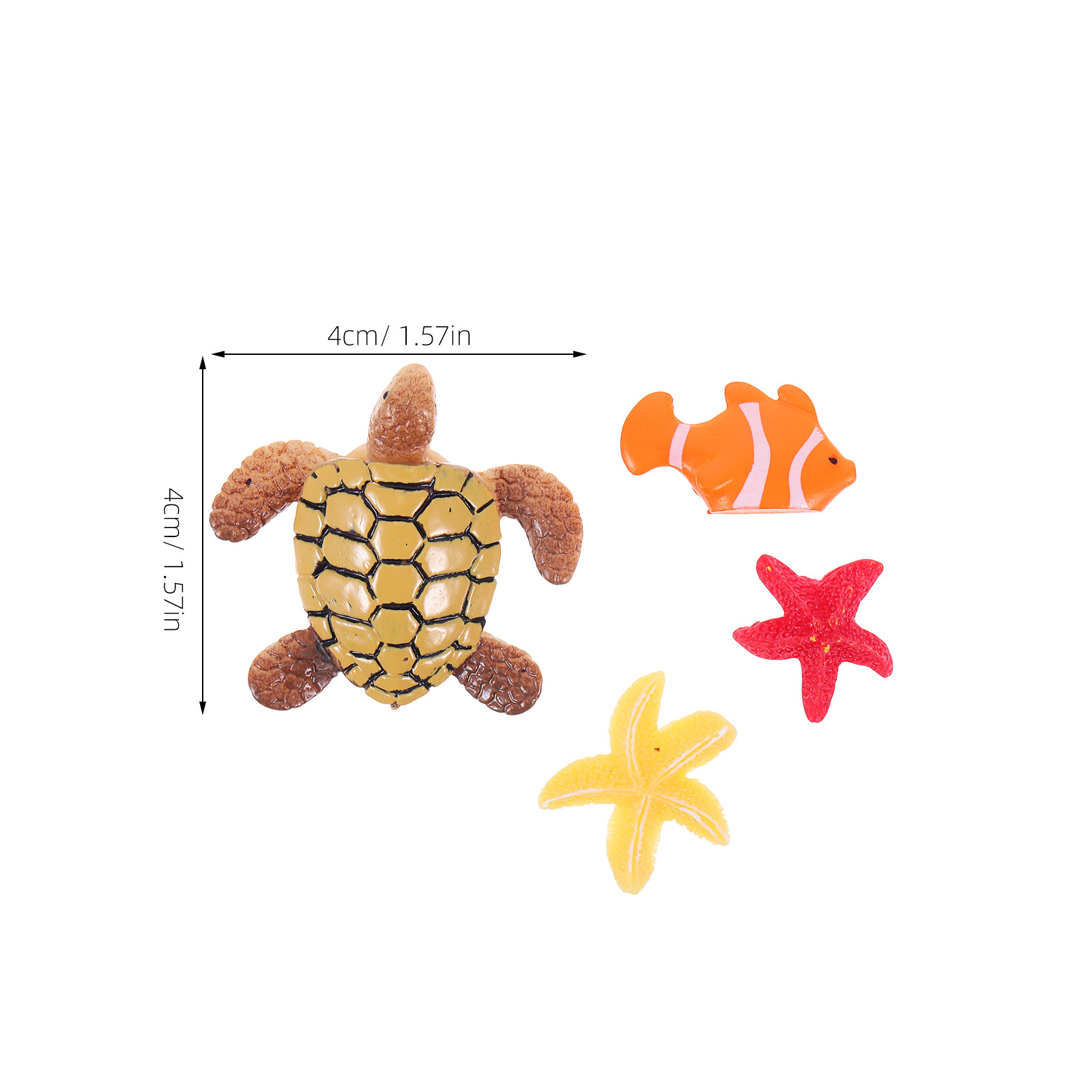 11Pcs Vibrant Resin Miniature  - Resin Art Beach ulasan dan harga