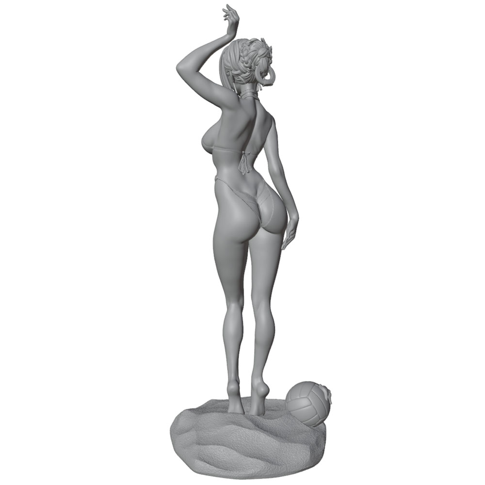 1/24 Sexy Beach Girl Miniature - Resin Art Beach ulasan dan harga