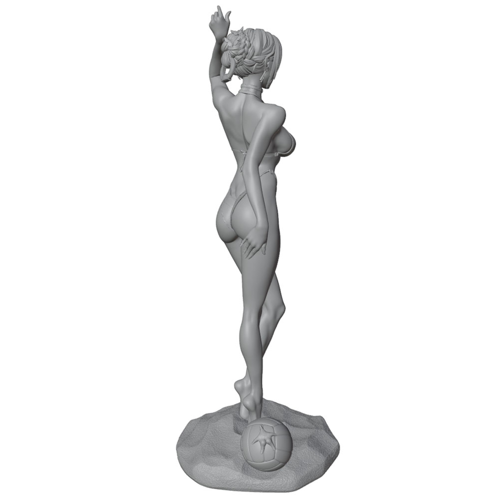1/24 Sexy Beach Girl Miniature - Resin Art Beach ulasan dan harga