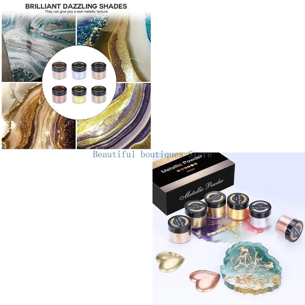 U4LF 4 Colours Soap Dye Glitte - Resin Art Equipment ulasan dan harga