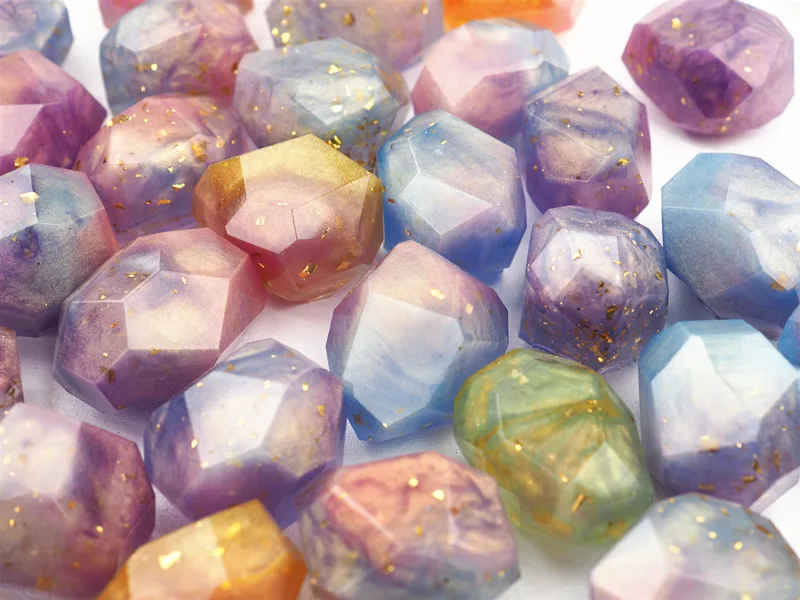 DIY Crystal Irregular Stone Si - Resin Art Stone ulasan dan harga