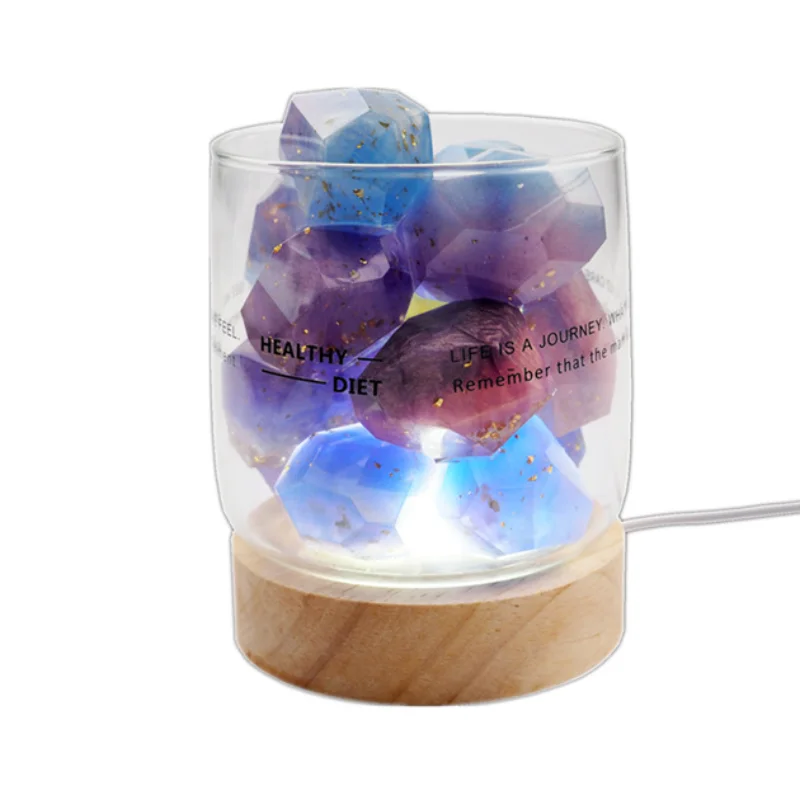 DIY Crystal Irregular Stone Si - Resin Art Stone ulasan dan harga