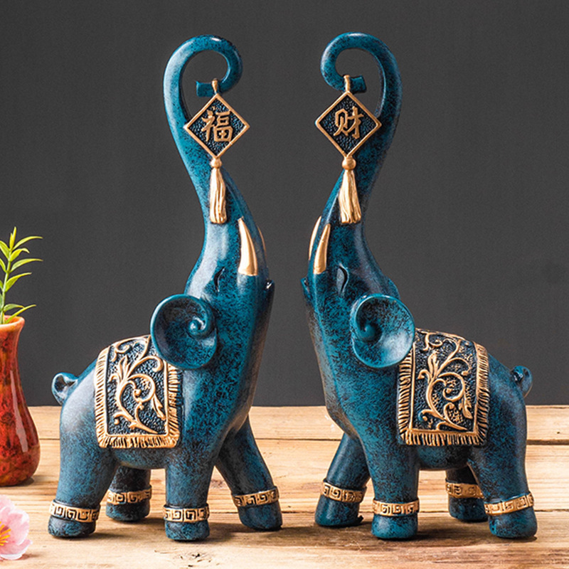 One Pair Chinese Style Lucky W - Resin Art For Anniversary Gift ulasan dan harga